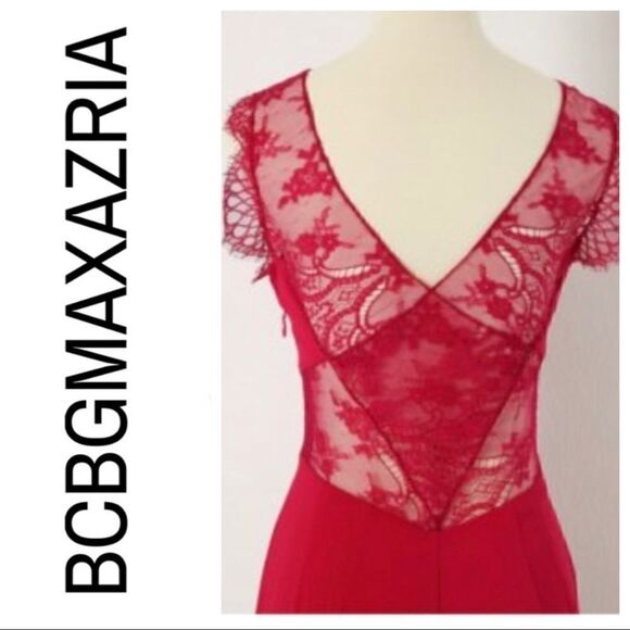 BCBGMAXAZRIA Rose Lace Dress  Size 2 NWT - Picture 8 of 10